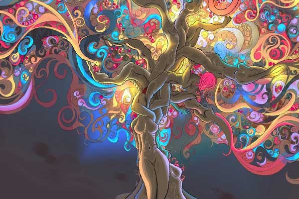 цветная абстракция