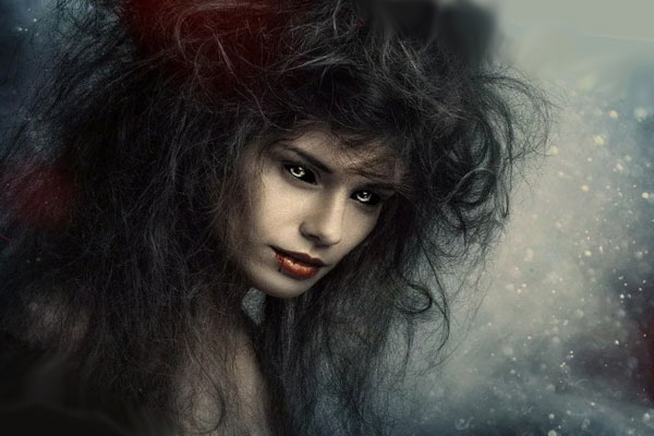 девушка ведьма