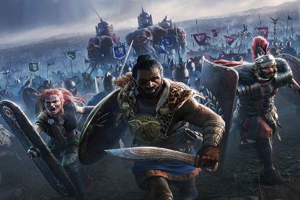 сражение викингов