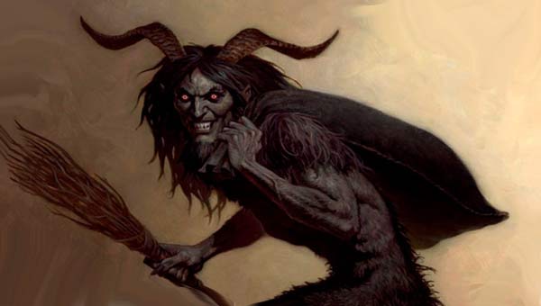 черт с метлой