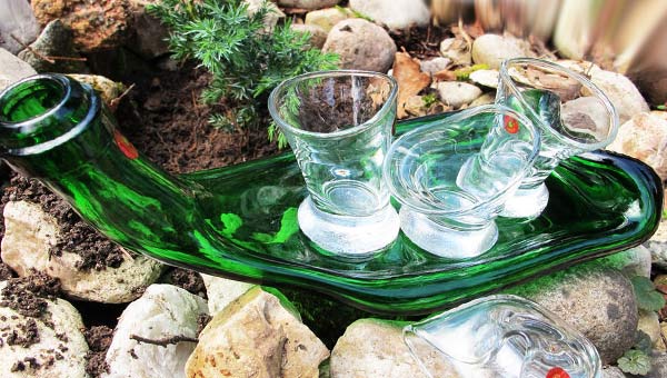 набор необычной посуды