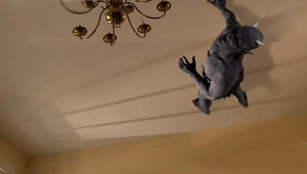 чёрт на потолке