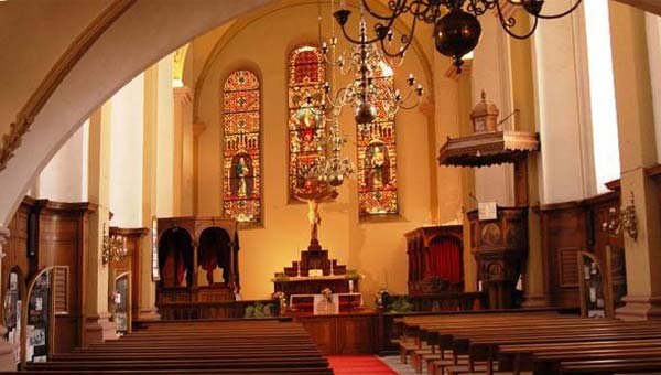 внутреннее убранство часовни Гласис