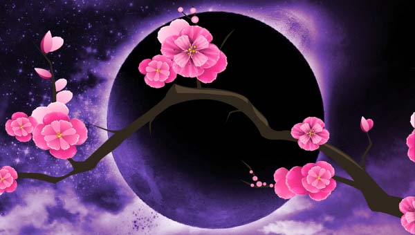 Сакура и Луна