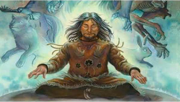 шаман и духи