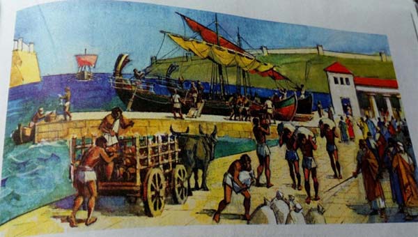 картина "у пирса"