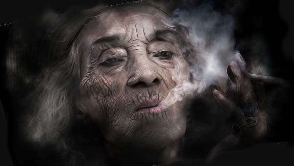 старая бабка