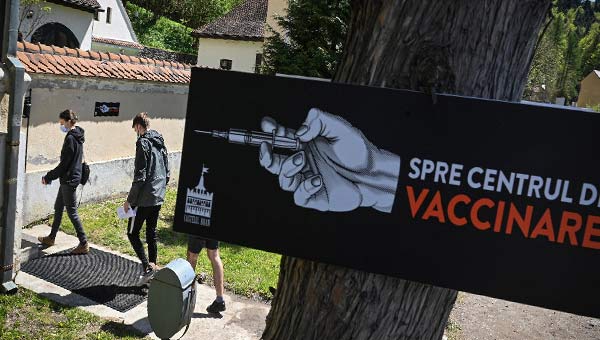 вакцинация в замке Бран