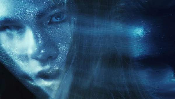 привидение синяя леди