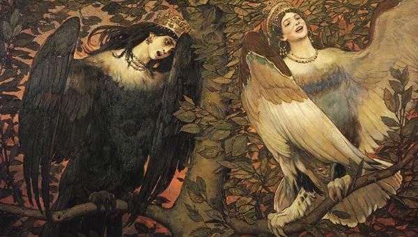 В.М. Васнецов «Сирин и Алконост», полотно