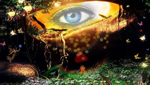 глаз абстракция