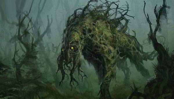 Водяной под водой