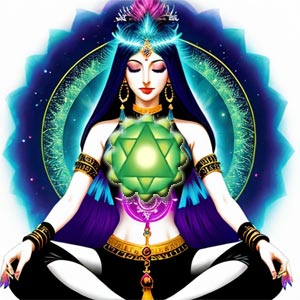 Девушка йог и Анахата чакра