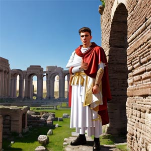 человек в тоге