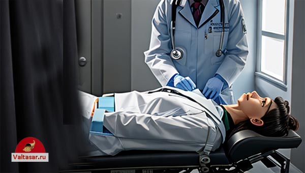 врач и пациент, клиническая смерть