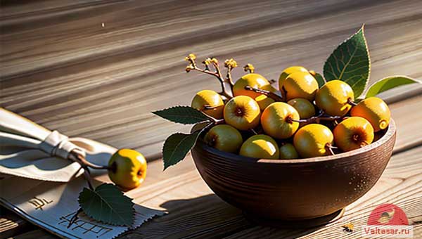 боярышник в чашке