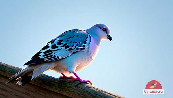 голубь на крыше