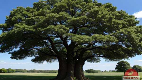 дуб в поле