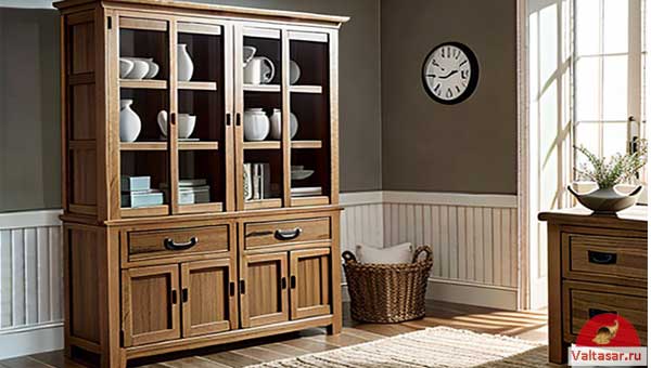 посуда в буфете