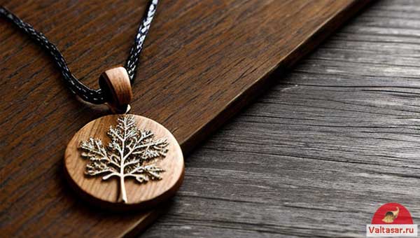 медальон дуб, оберег