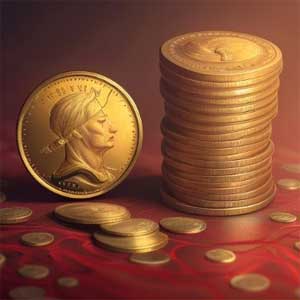 золотые монеты