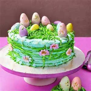 пасхальный кулич и яйца