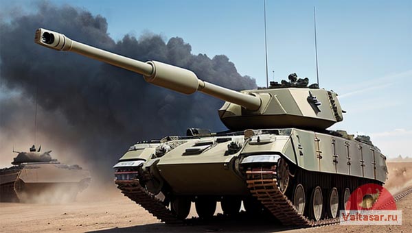 танки в пустыне