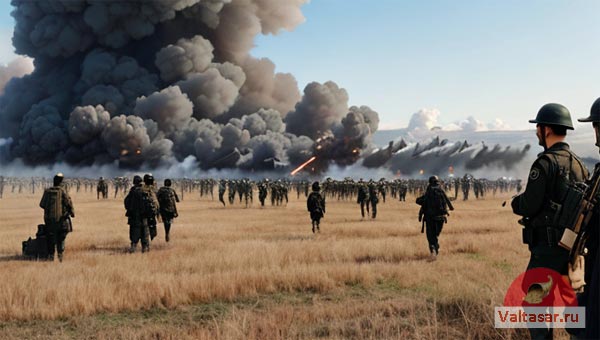 война, дым, солдаты