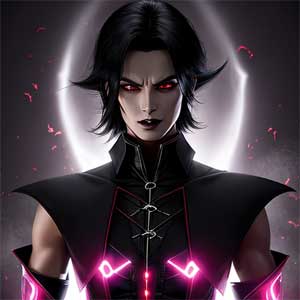 девушка вампир