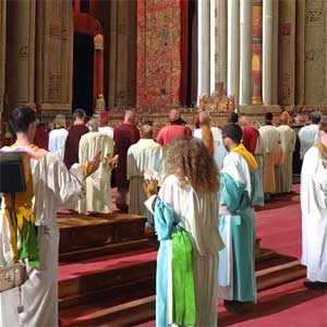 освящение вербы в церкви