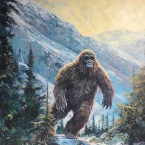 Бигфут в горах