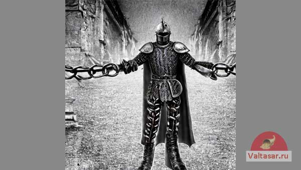 рыцарь в цепях