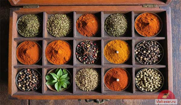 коробка со специями