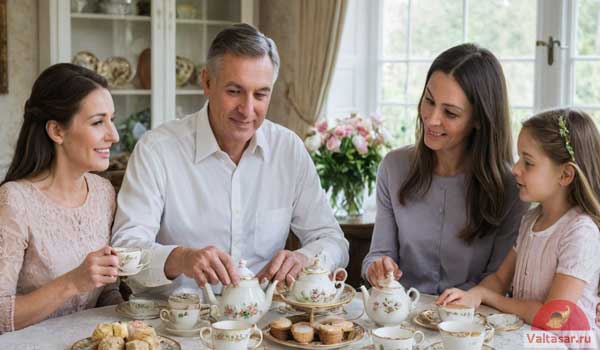 в кругу семьи