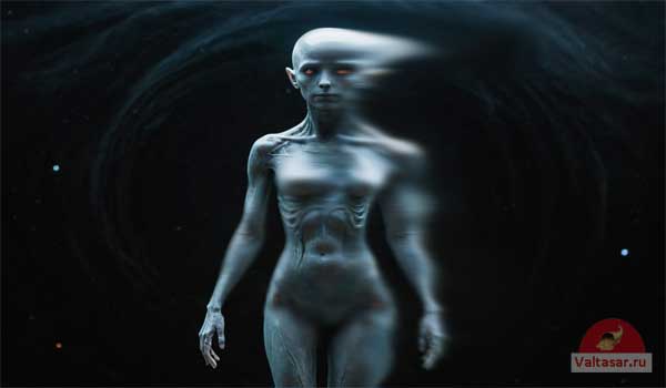 призрак из потустороннего мира