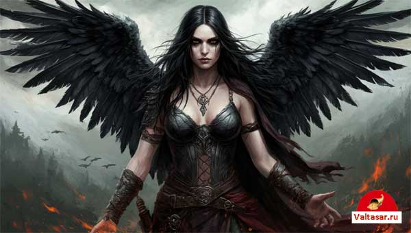 женщина-птица