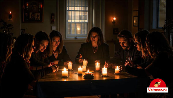 люди вызывают духов