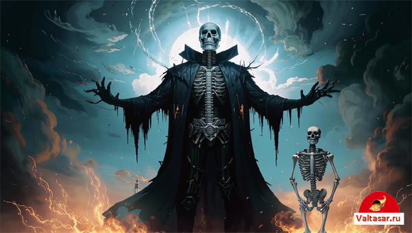 оживший скелет