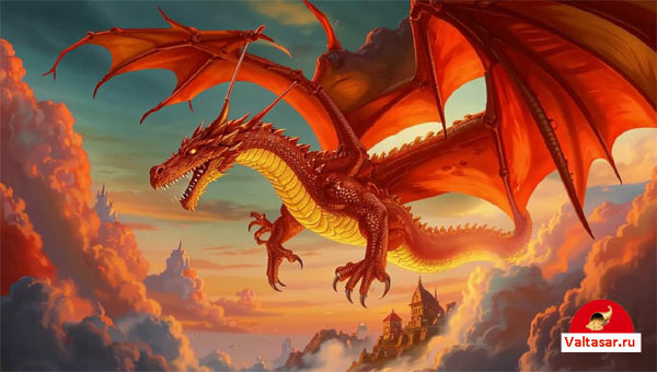 Змей Горыныч в небе