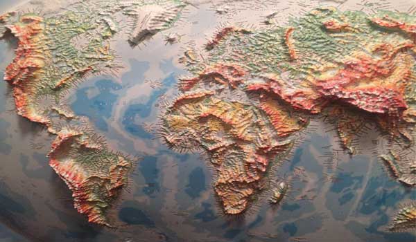 рельеф Земли