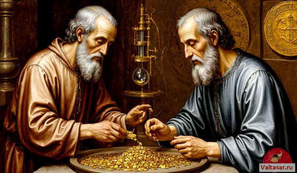 превращение обычного металла в золото