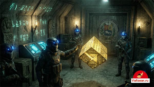 спецназовцы нашли мистический артефакт в бункере