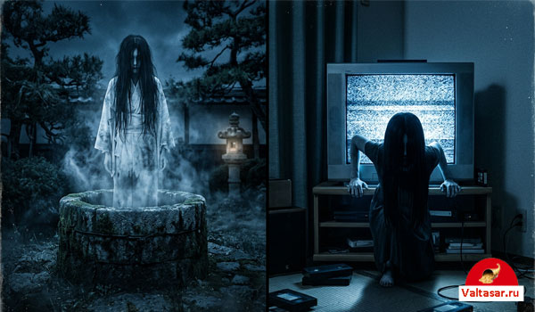 Призраки из японских фильмов ужасов