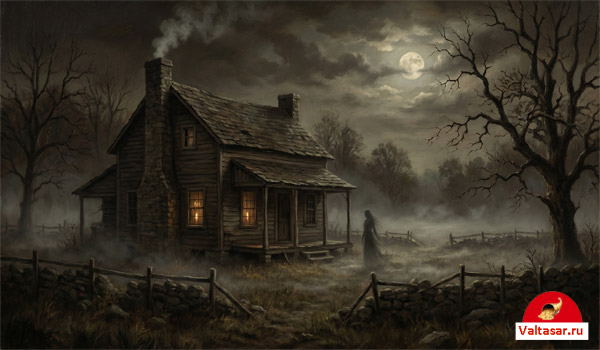 мрачная ферма с призраками
