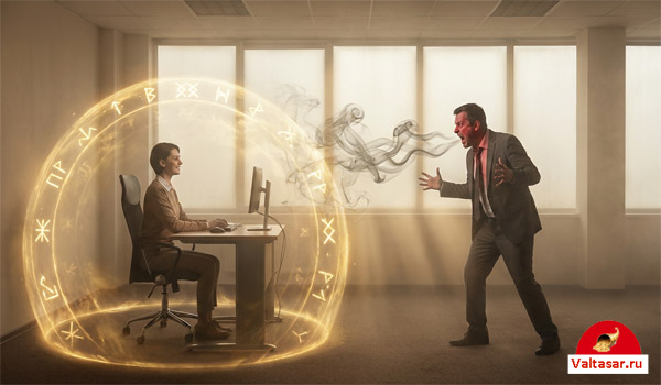 начальник кричит на подчиненного в энергетическом щите