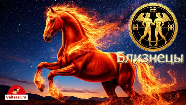 Гороскоп Близнецов на 2026 год Лошади
